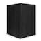 Adiroffice Black, MDF Wood, 10.75 in W, 16.2 in L, 11.75 in D ADI500-11-BLK-MK - alternate 6